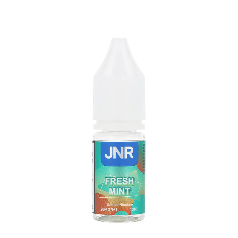 Flacon e-liquide Fresh Mint JNR 10 ml, sel de nicotine 20 mg/ml