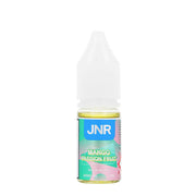 Flacon e-liquide Mango Passion Fruit JNR 10 ml, sel de nicotine 20 mg/ml