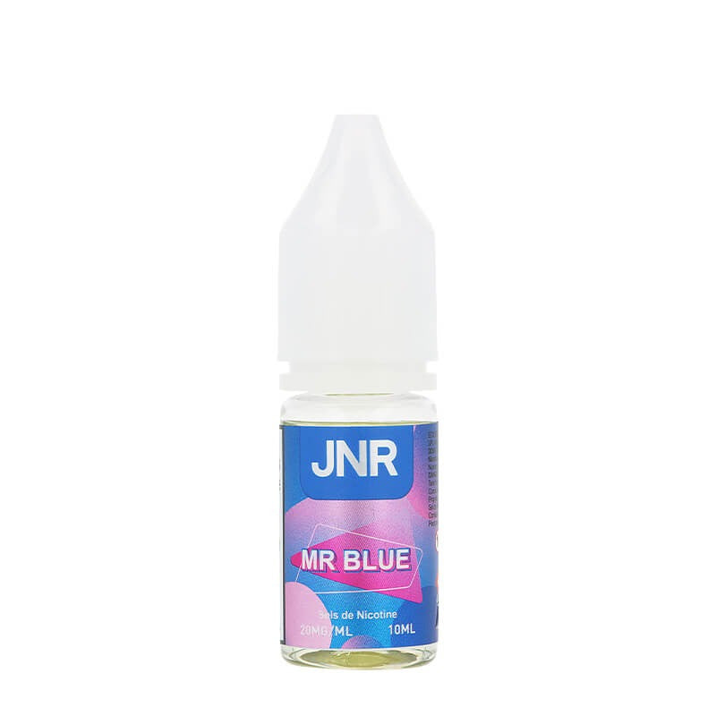 Flacon e-liquide Mr Blue JNR 10 ml, sel de nicotine 20 mg/ml