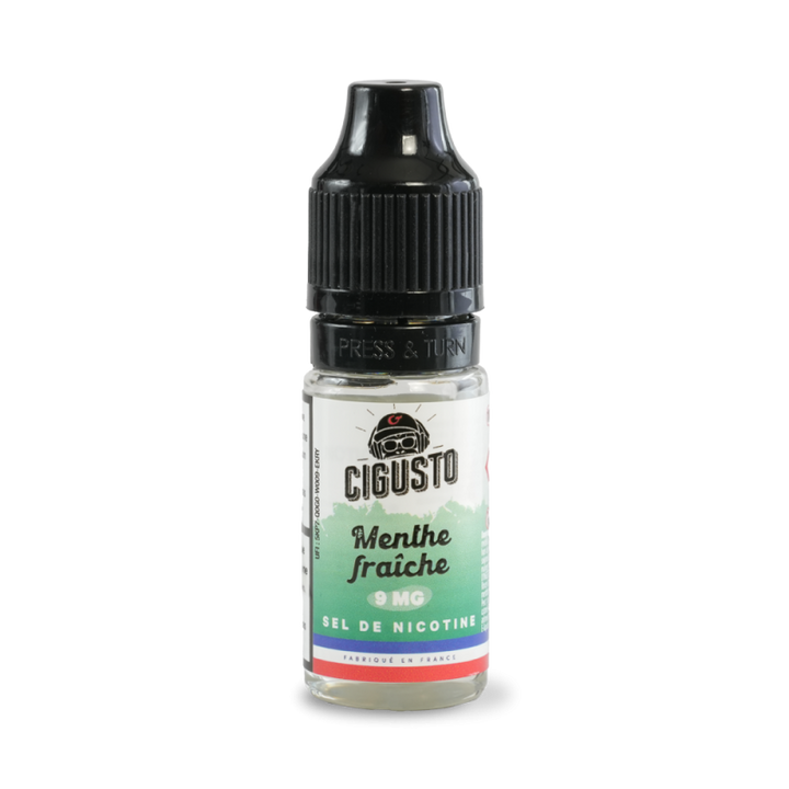Menthe Fraiche - 10ml - 9mg/ml Sel de nicotine