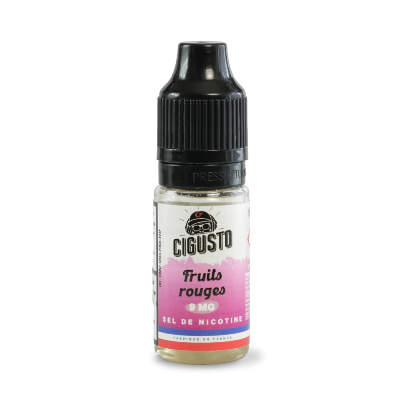 Fruits Rouges - 10ml - 9mg/ml Sel de nicotine