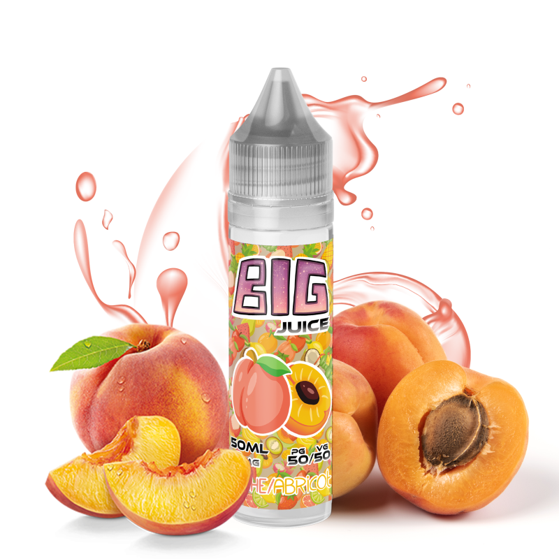 Pêche abricot - Big juice - 50 ml
