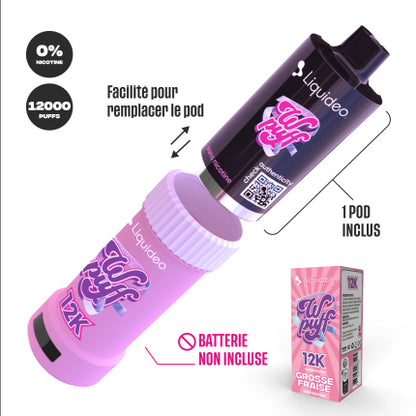 Pod Grosse Fraise - WPuff Pods 12K