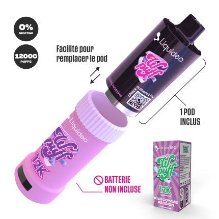 Pod Kiwi Goyage Passion - WPuff Pods 12K