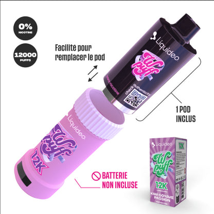 Pod Kiwi Goyage Passion - WPuff Pods 12K