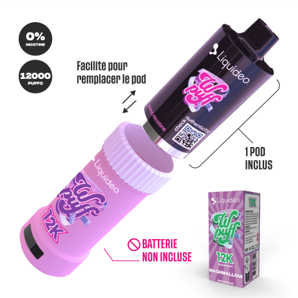Pod Marshmallow - WPuff Pods 12K