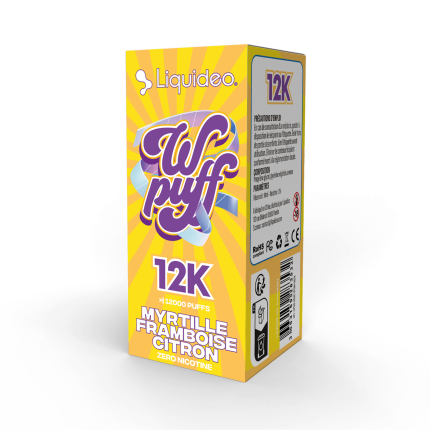 Pod Myrtille Framboise Citron - WPuff Pods 12K