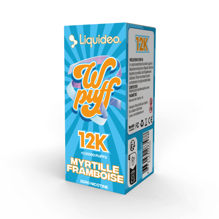 Pod Myrtille Framboise - WPuff Pods 12K