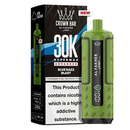 Puff Chicha - Blue Razz Blast - 30K Al Fakher