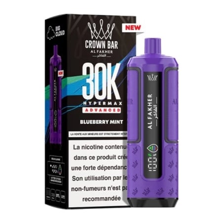 Puff Chicha - Blueberry Mint - 30K Al Fakher