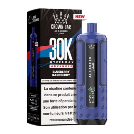 Puff Chicha - Blueberry Raspberry - 30K Al Fakher