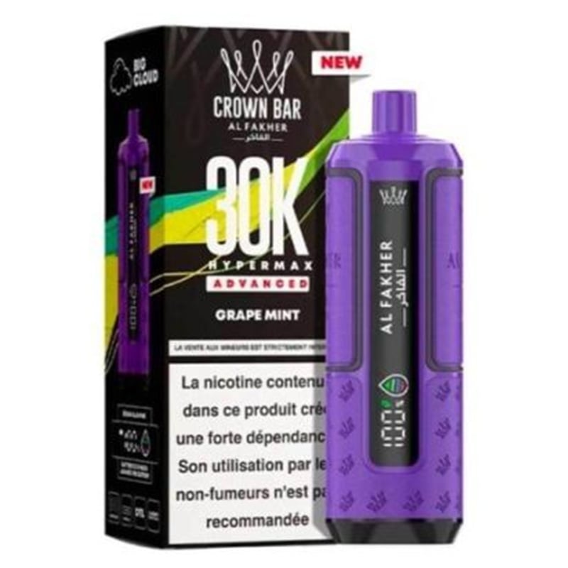 Puff Chicha - Grape Mint - 30K Al Fakher