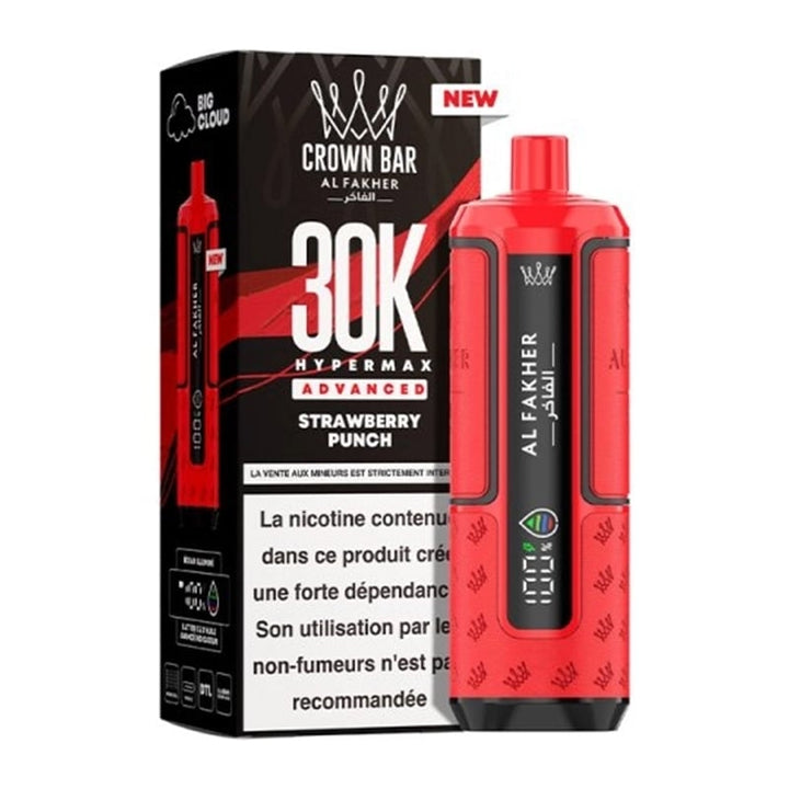 Puff Chicha - Strawberry Punch - 30K Al Fakher