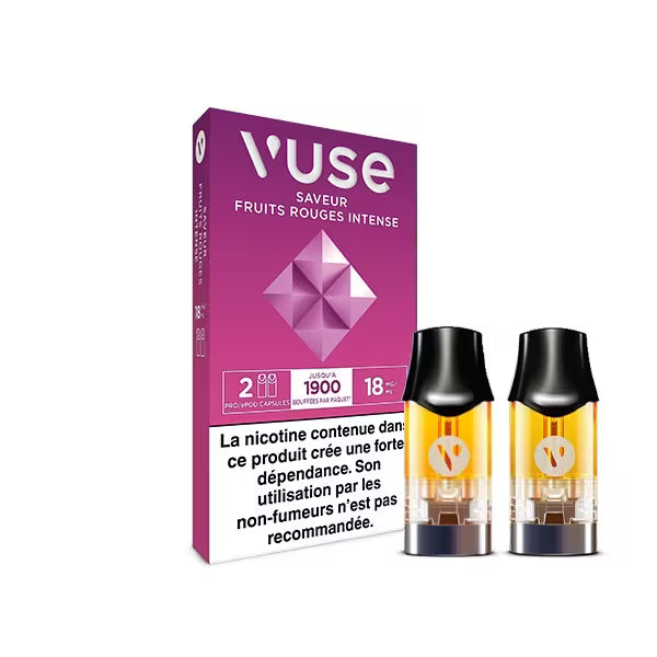 Recharges Vuse Fruits Rouges Intense
