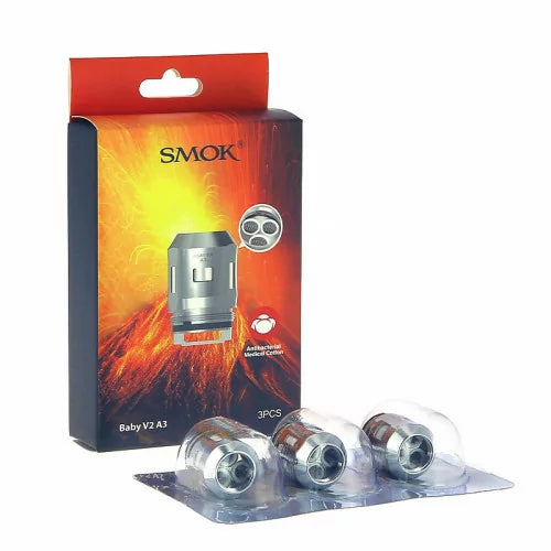 Résistances TFV8 Baby V2 A3 (3pcs) - Smok
