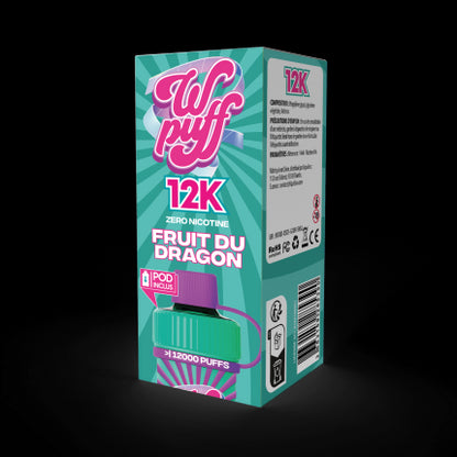 WPuff 12K - Kit Fruit Du Dragon (Batterie + 1 Pod)