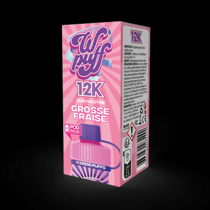 WPuff 12K - Kit Grosse Fraise (Batterie + 1 Pod)