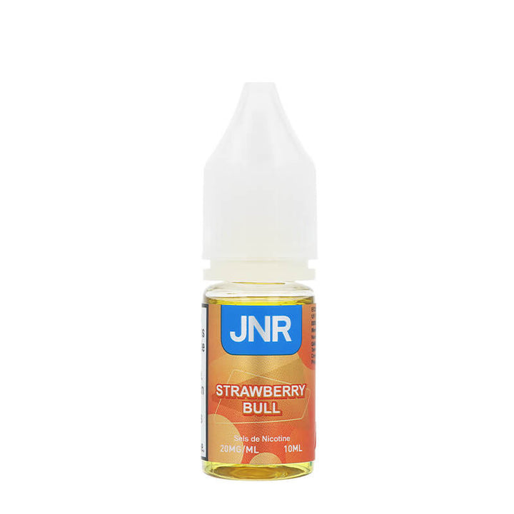 Flacon e-liquide Strawberry Bull JNR 10 ml, sel de nicotine 20 mg/ml