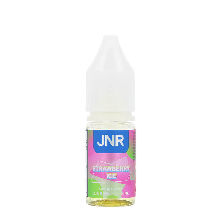 Flacon e-liquide Strawberry Ice JNR 10 ml, sel de nicotine 20 mg/ml