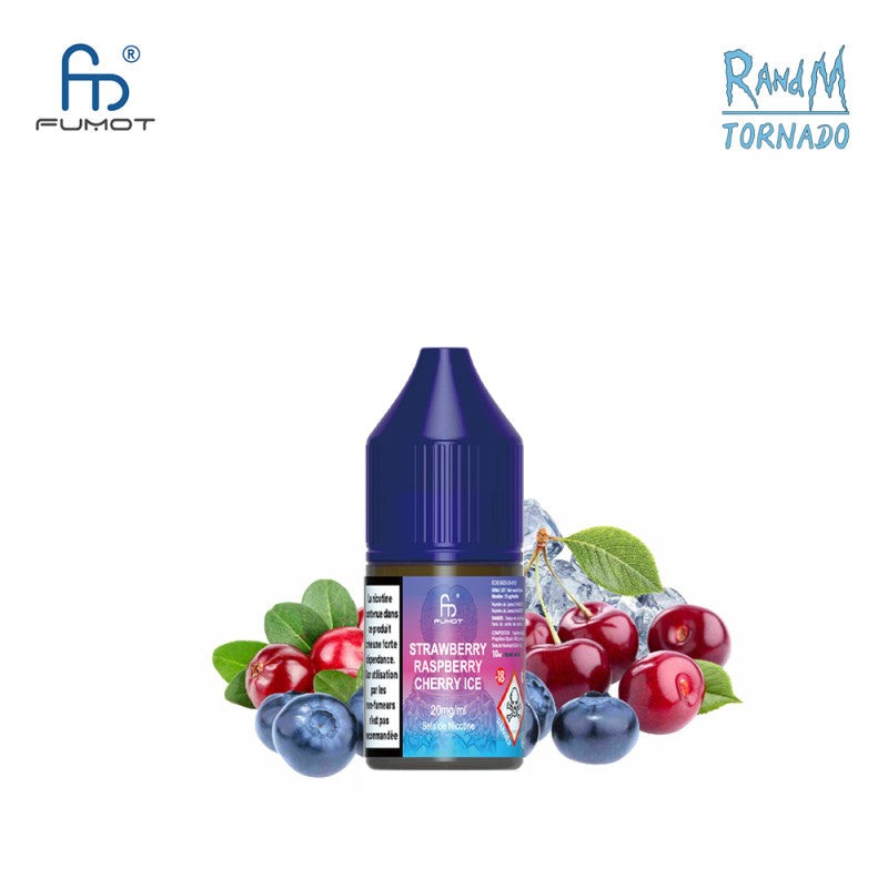 Strawberry Raspberry Cherry Ice - RandM - 10ml | sels de nicotine 20mg/ml