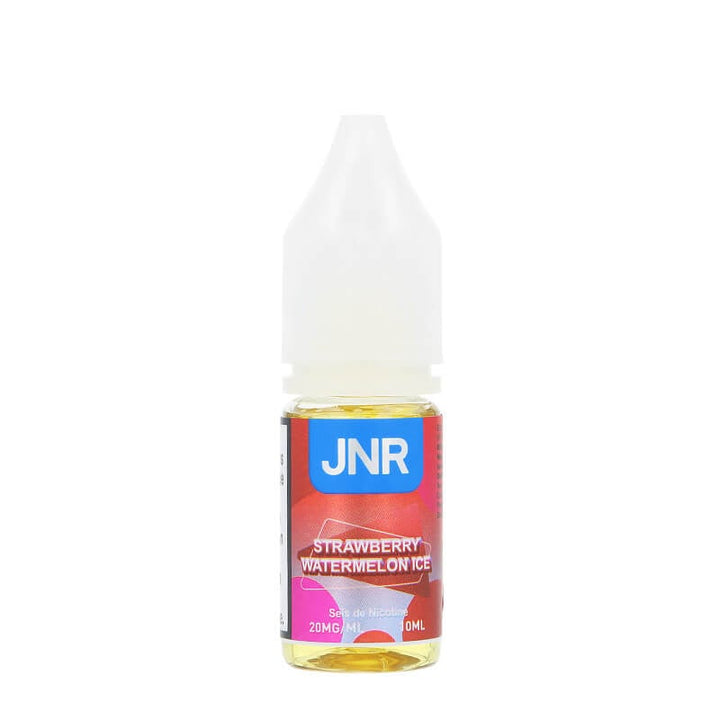 Flacon e-liquide Strawberry Watermelon Ice JNR 10 ml, sel de nicotine 20 mg/ml
