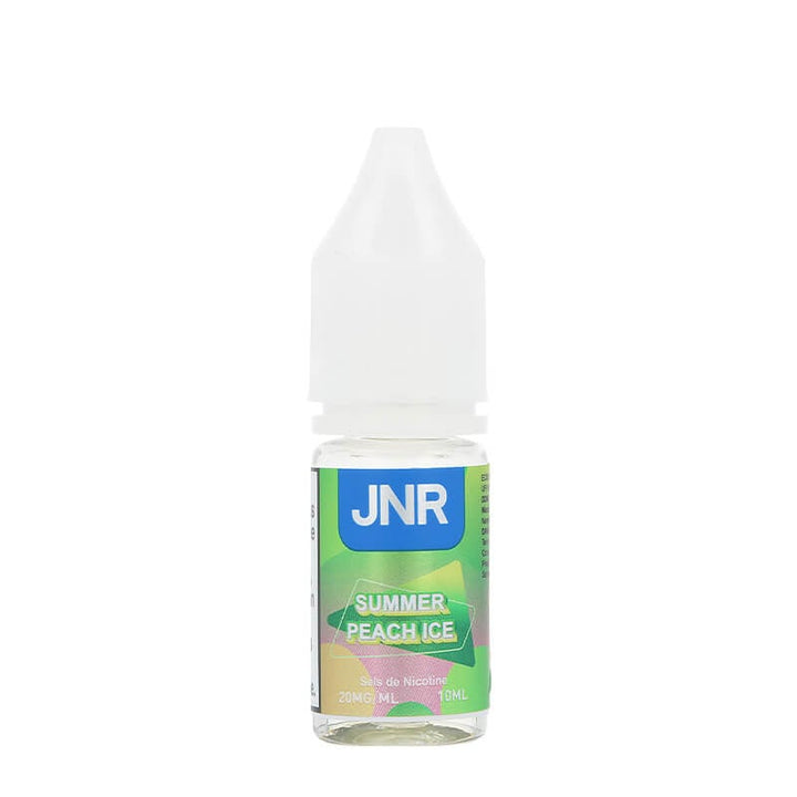 Flacon e-liquide Summer Peach Ice JNR 10 ml, sel de nicotine 20 mg/ml