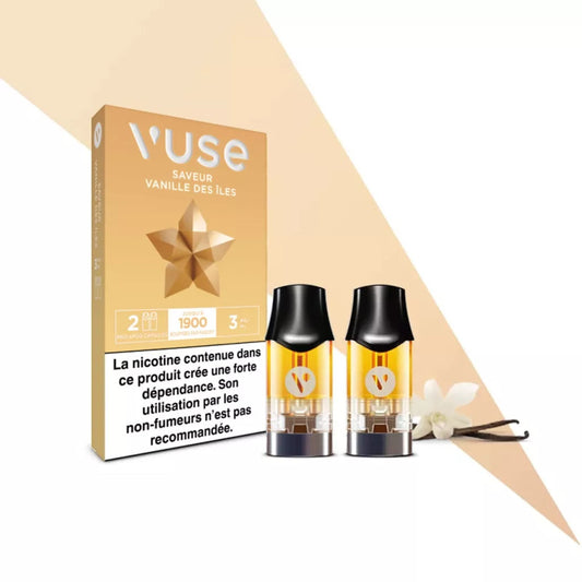 EPod Vanille des îles Recharges (2 pcs) - Vuse
