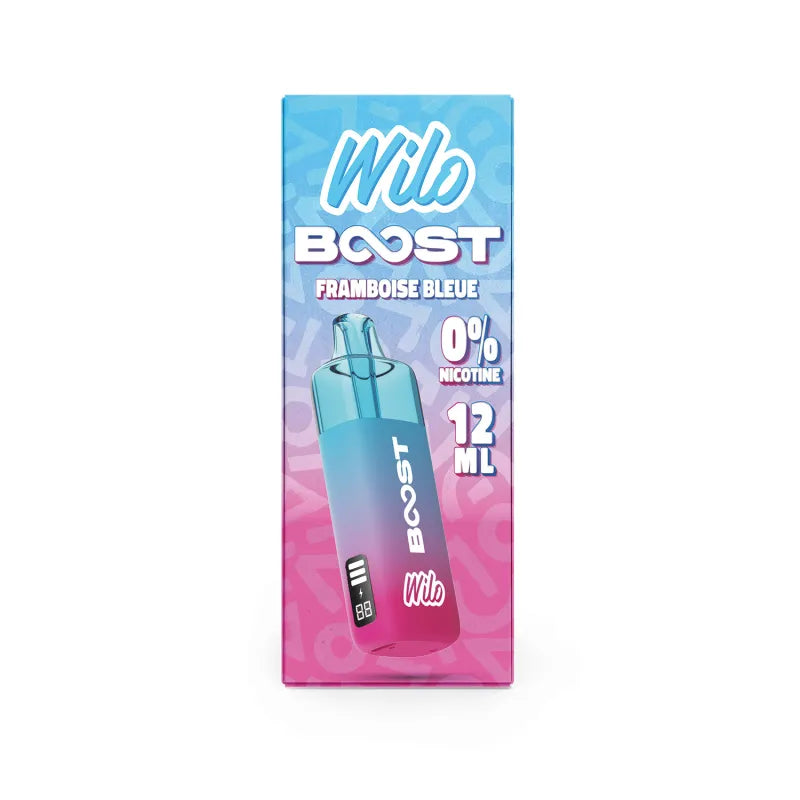 Framboise Bleue - Puff Wilo Boost Starter Kit 1% - Wilo