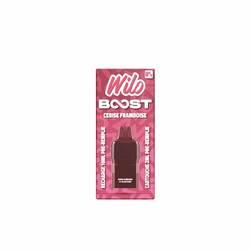 Cerise Framboise - Recharges Wilo Boost 2+10 ml 1% - Wilo