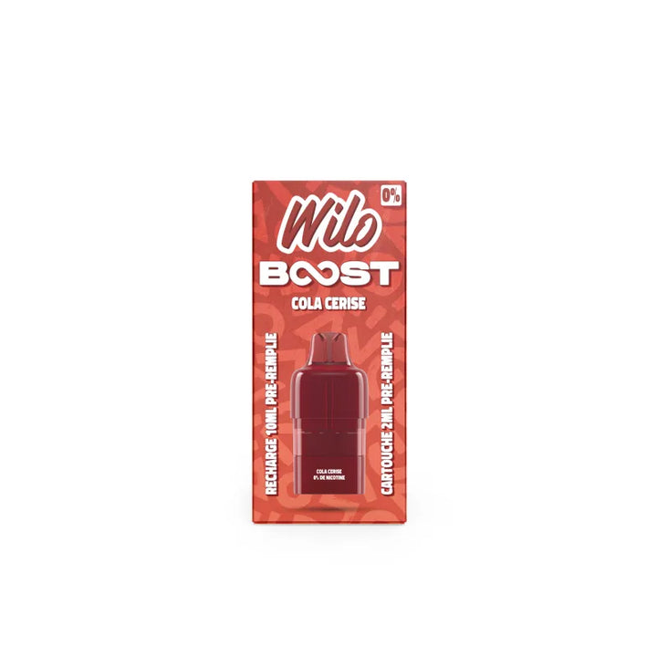Cola Cerise - Recharges Wilo Boost 2+10 ml 1% - Wilo