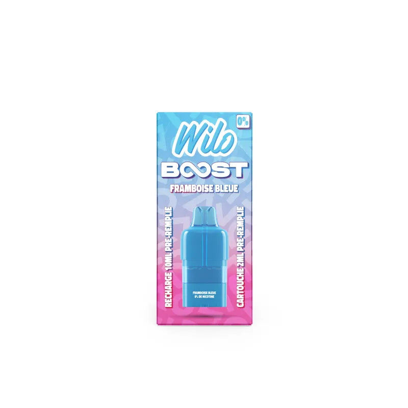 Framboise Bleue - Recharges Wilo Boost 2+10 ml 1% - Wilo