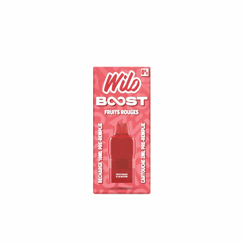 Fruits Rouges - Recharges Wilo Boost 2+10 ml 1% - Wilo