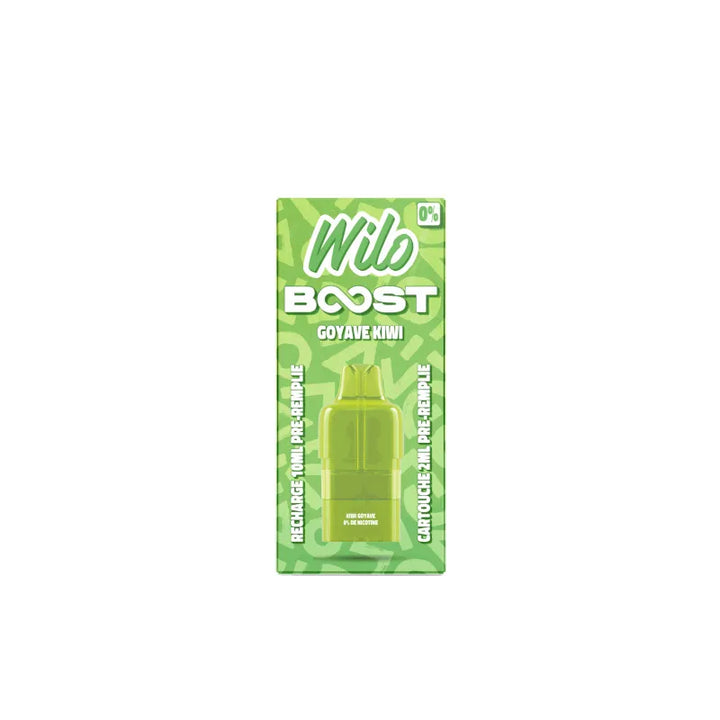 Goyave Kiwi - Recharges Wilo Boost 2+10 ml 1% - Wilo