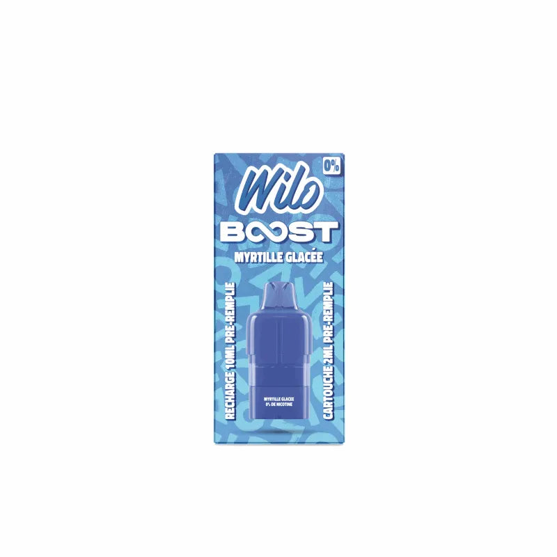 Myrtille Glacée - Recharges Wilo Boost 2+10 ml 1% - Wilo