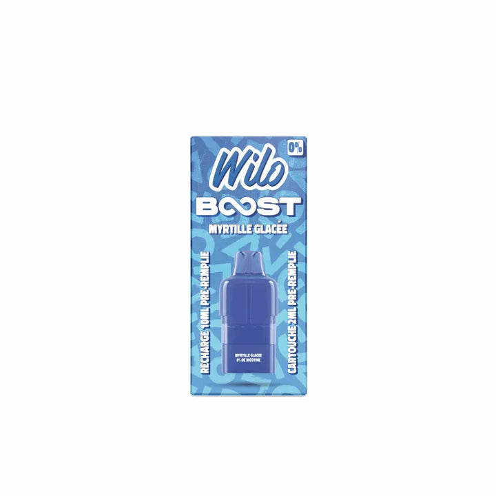 Myrtille Glacée - Recharges Wilo Boost 2+10 ml 1% - Wilo